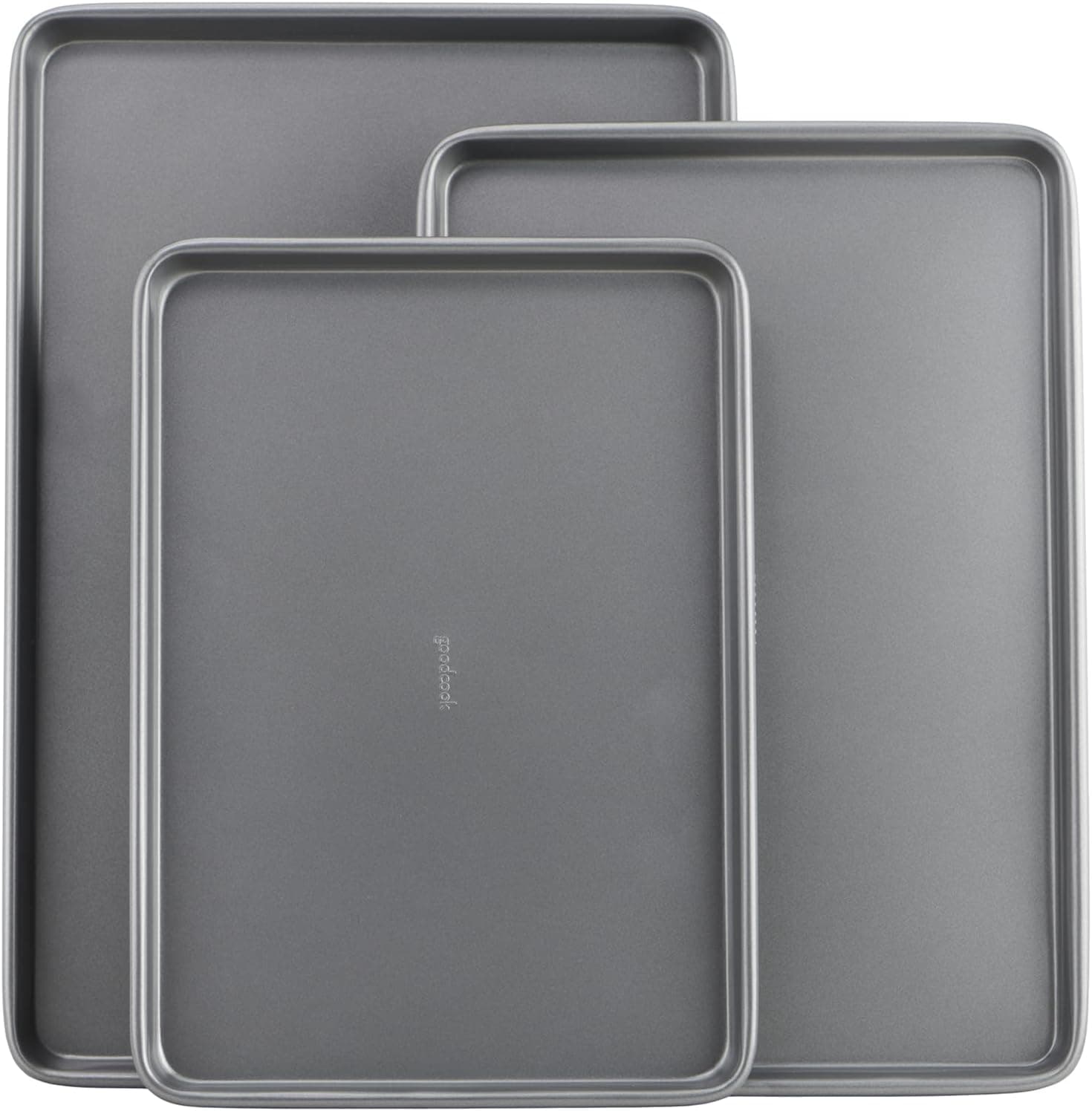GoodCook Everyday Nonstick Baking Sheet Set 3-Pack