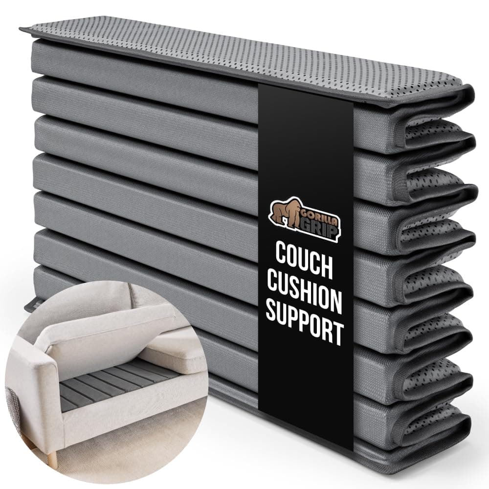 GORILLA GRIP Couch Cushion Support Board 21.5x70in - Grey