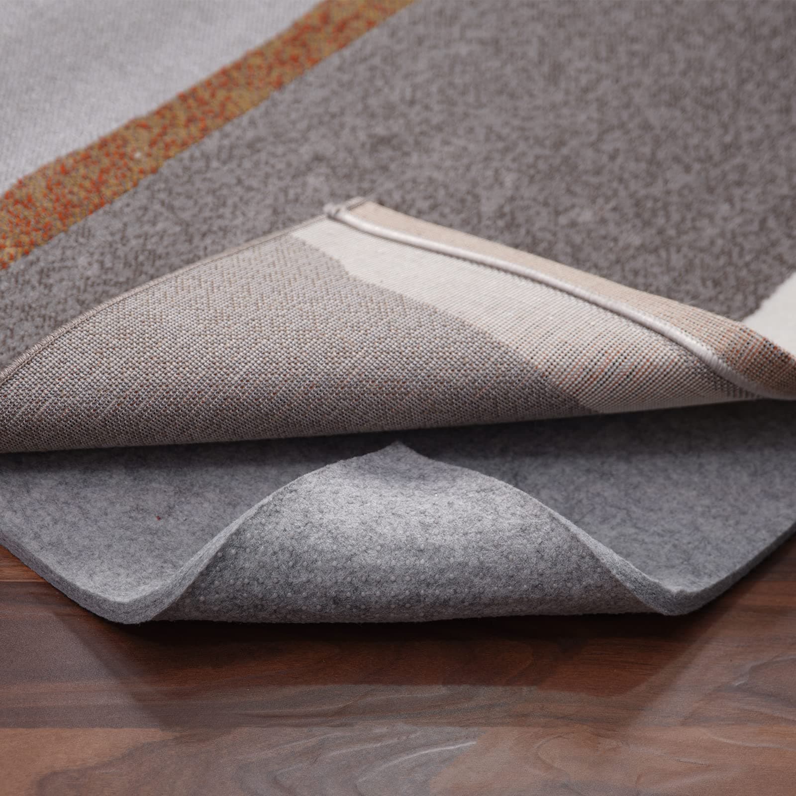 Natural Rubber Non-Slip Rug Pad Thin Profile