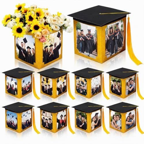 Class of 2026 Table Centerpiece Set (graduation caps, 6-pack)