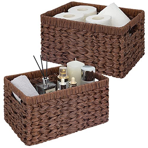 Granny Says Wicker Shelf Basket Corner Tower