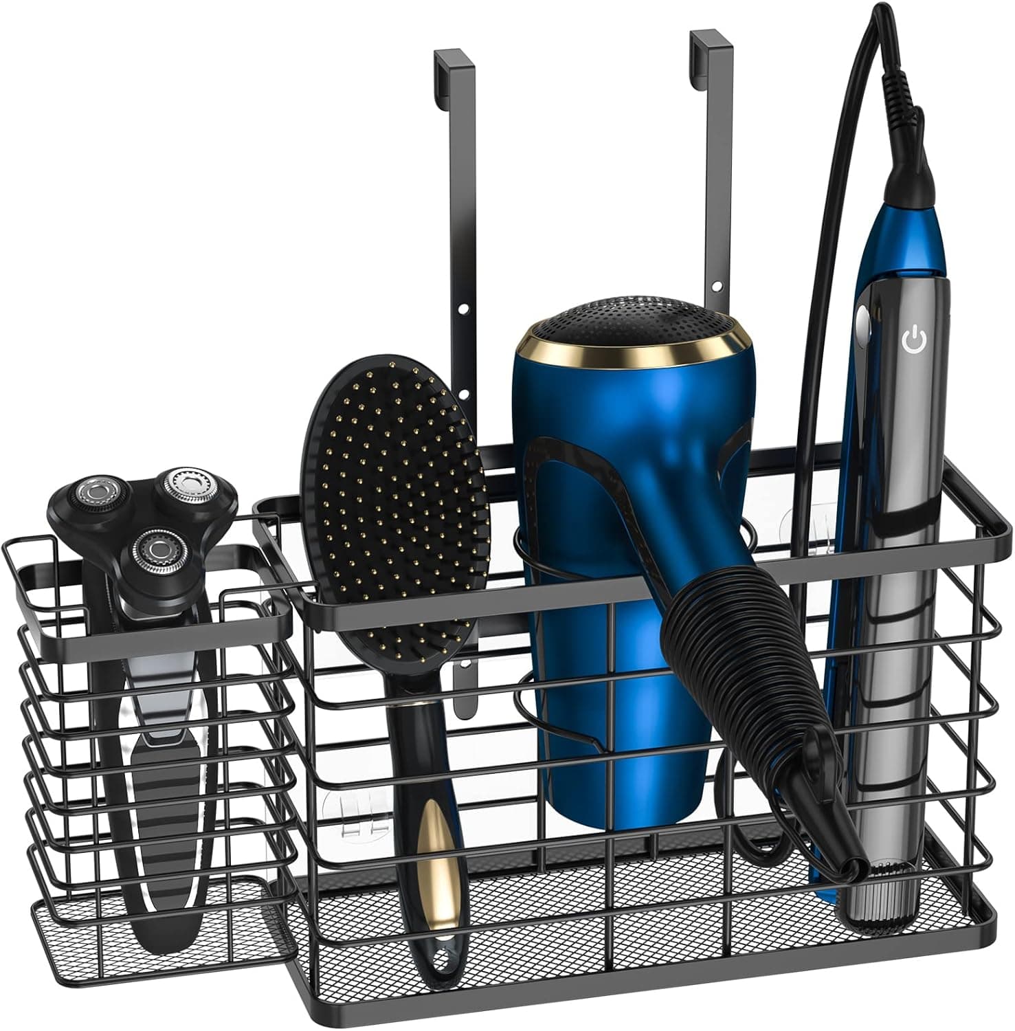 Hair Tool Organizer 3-in-1 Cabinet Door Blow Dryer Holder