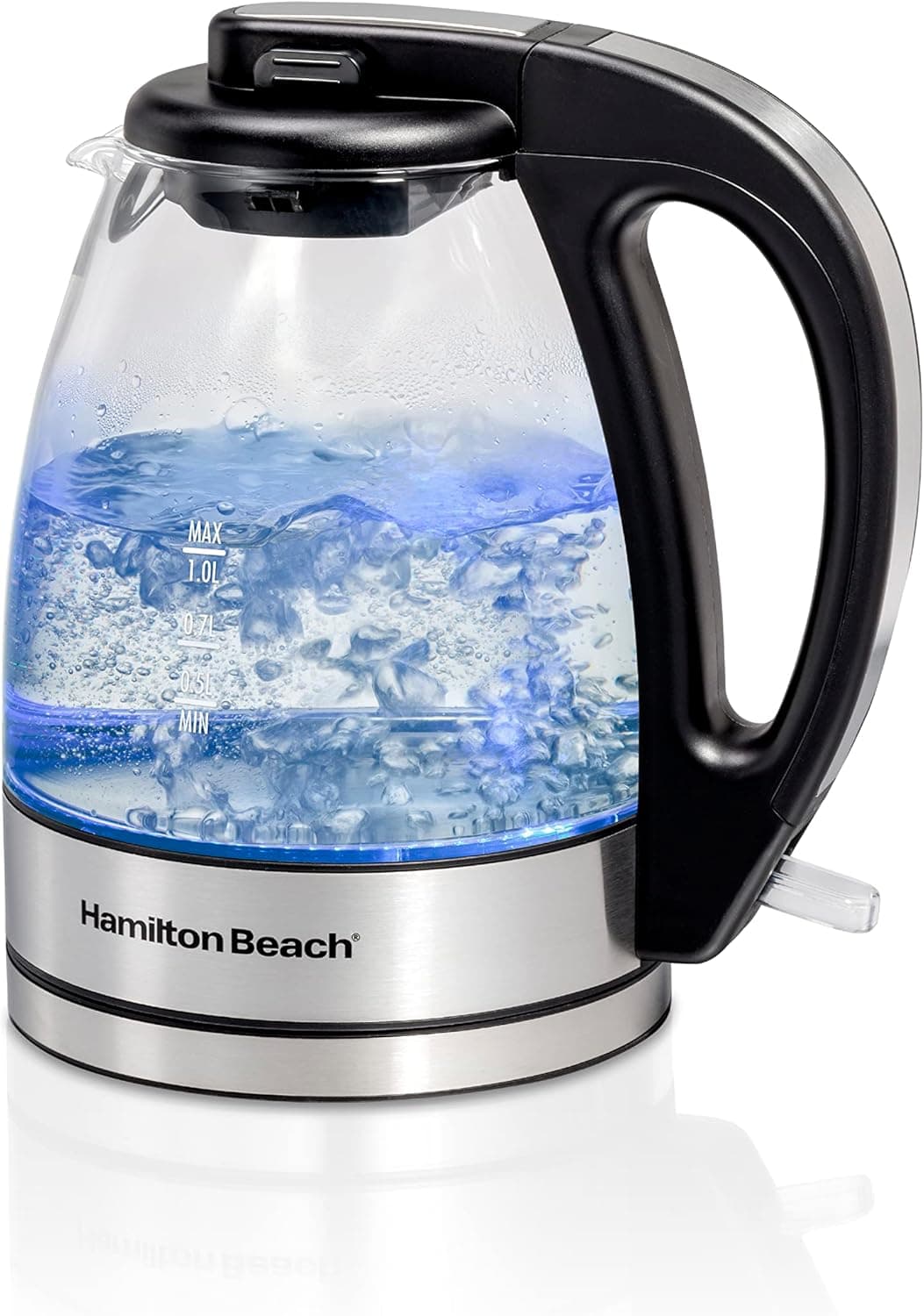 Hamilton Beach 1-Liter Compact Glass Kettle