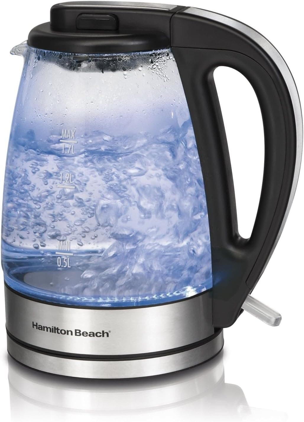 Hamilton Beach 1.7-Liter Glass Electric Kettle