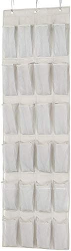 6-Shelf Over-the-Door Organizer Clear