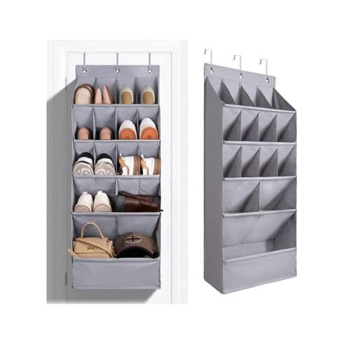 Over-Door Hanging Gift Wrap Organizer