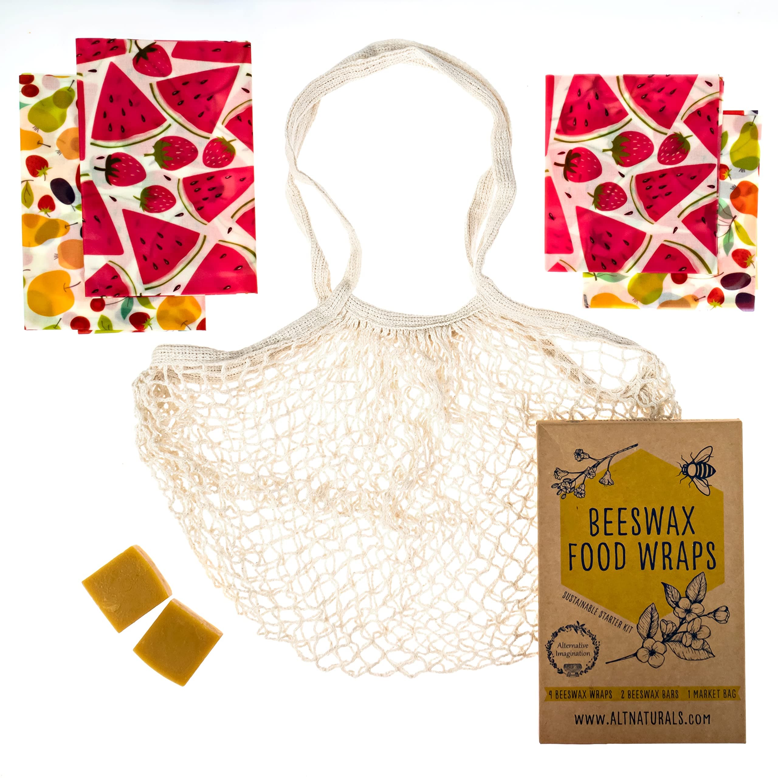 Hearth & Harbor Beeswax Wrap Set (9-Pack)