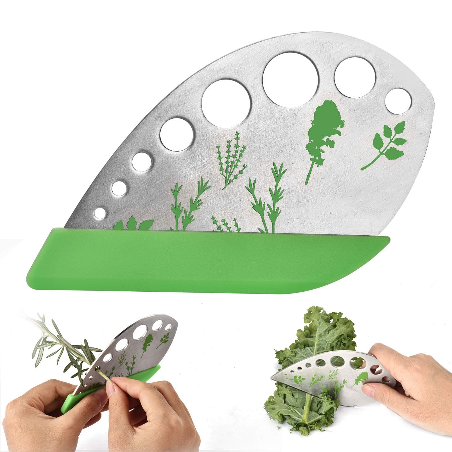 Stainless Steel Herb Stripper and Leaf Remover