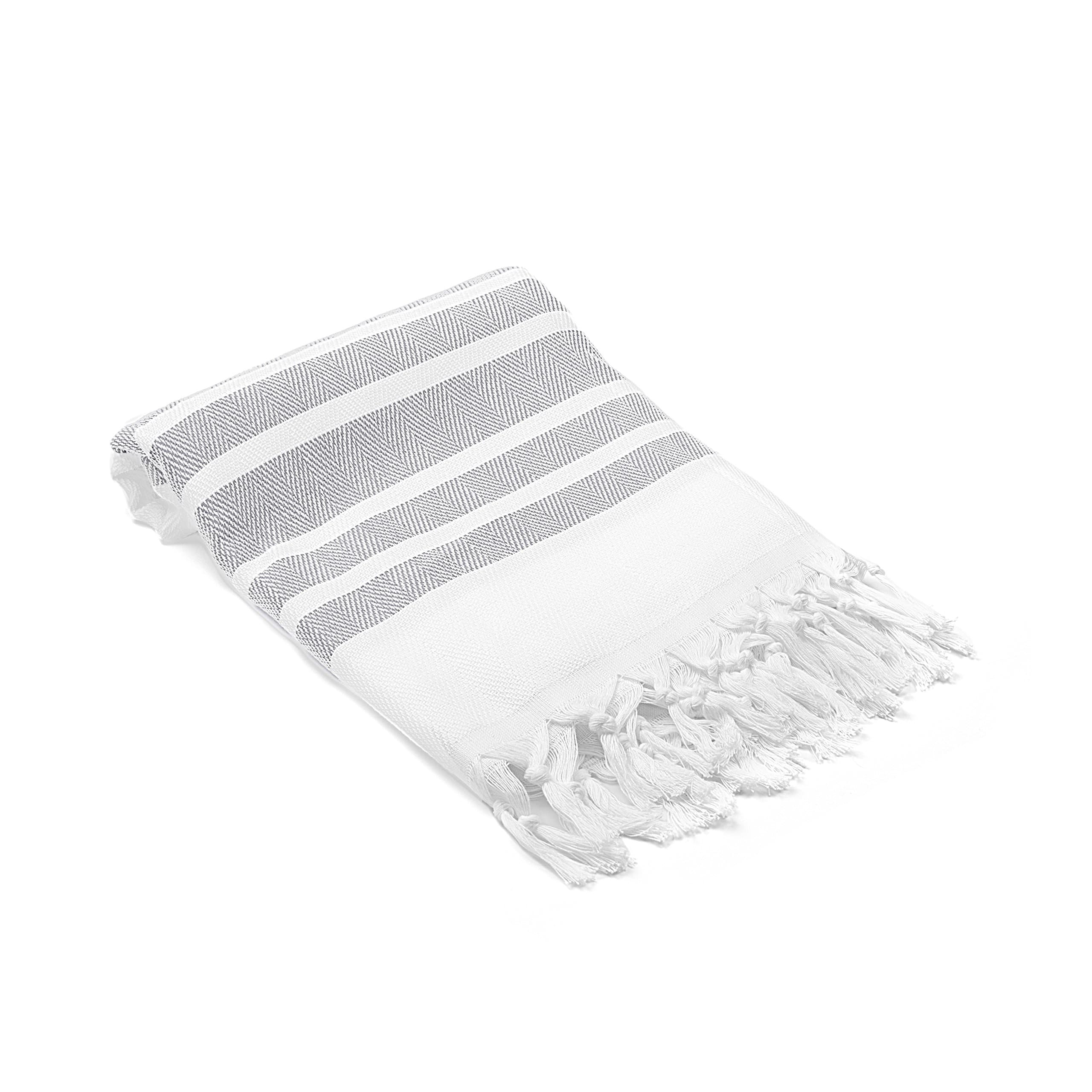 Herringbone Linen Kitchen Towel Set