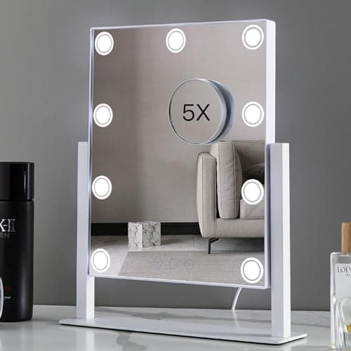 HIEEY Hollywood Vanity Mirror with Lights