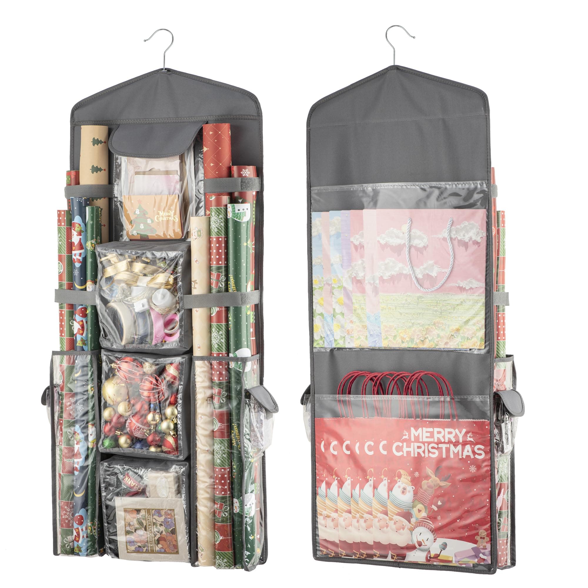 HOLDN' STORAGE Premium Wrapping Paper Storage Container