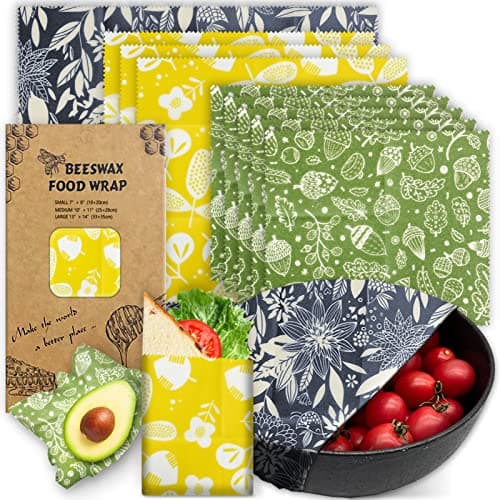 Honeybee Beeswax Wrap Set (9-Pack)