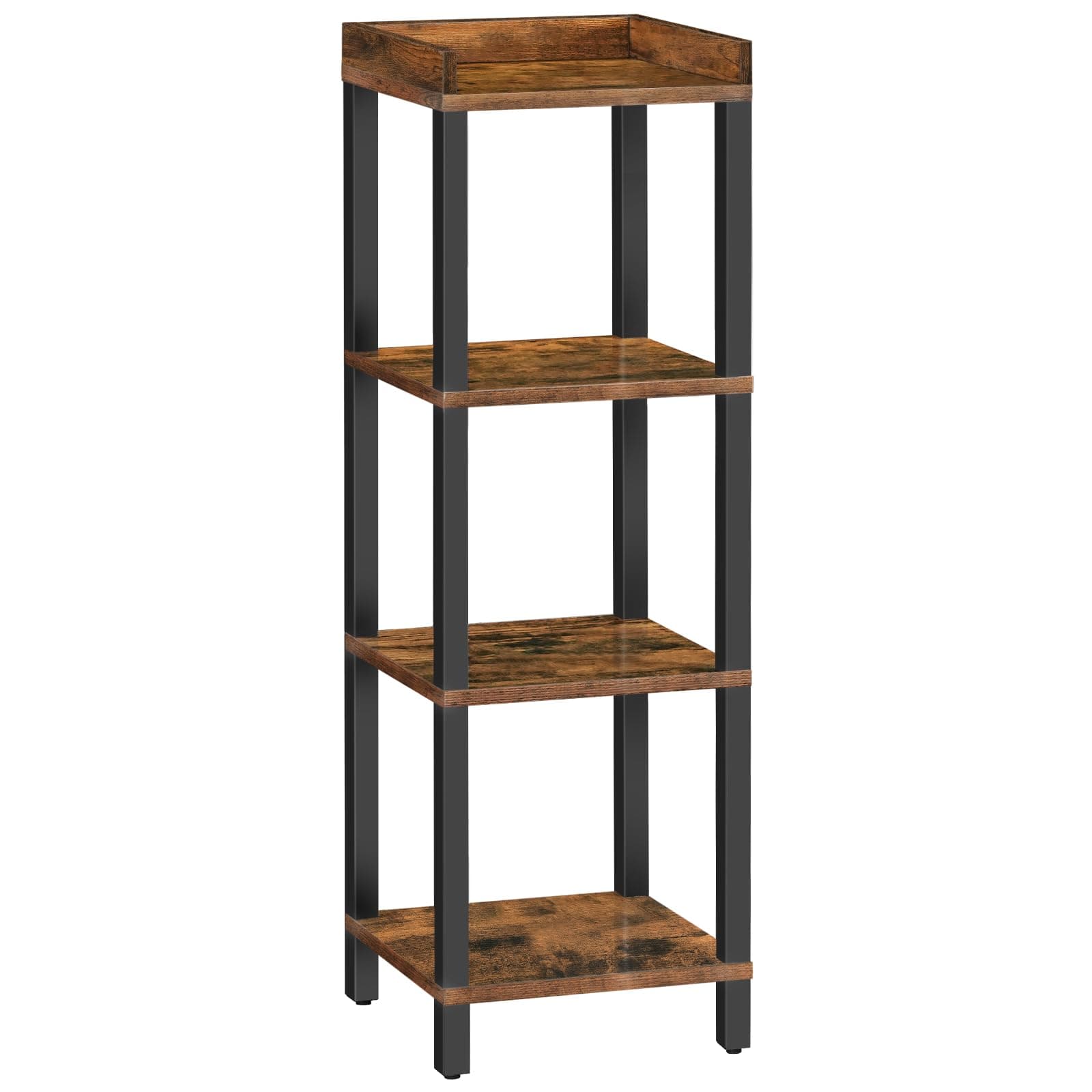 Narrow Three-Tier Bookshelf