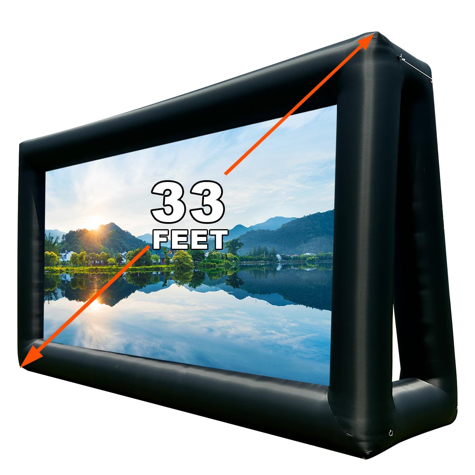 Inflatable Outdoor Movie Screen 12 Foot