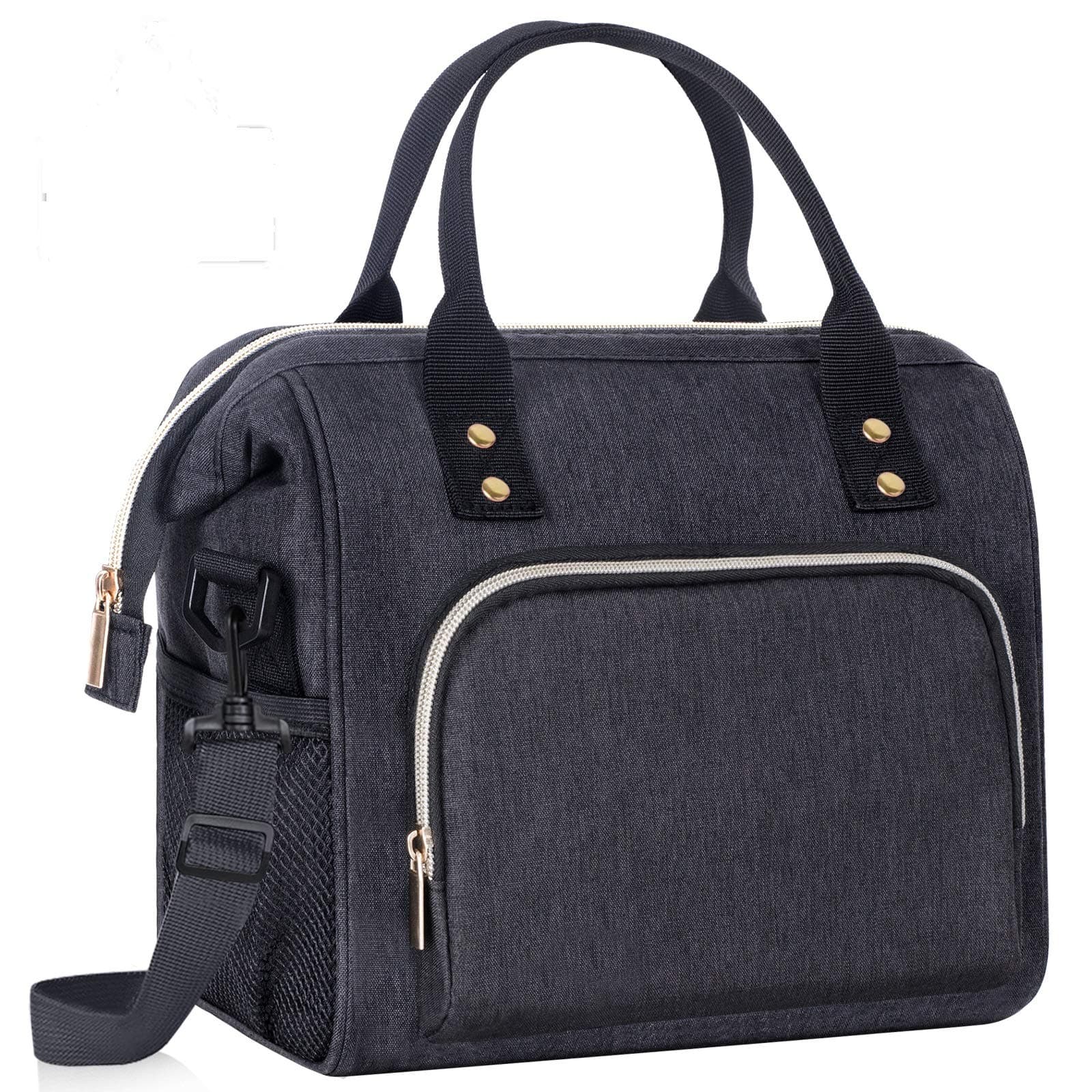 IDEATECH Insulated Lunch Bag with Shoulder Strap