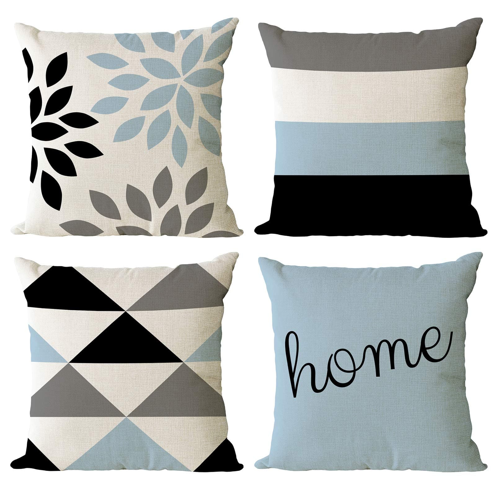 Jojusis Woven Geometric Pillow Covers Set of 2