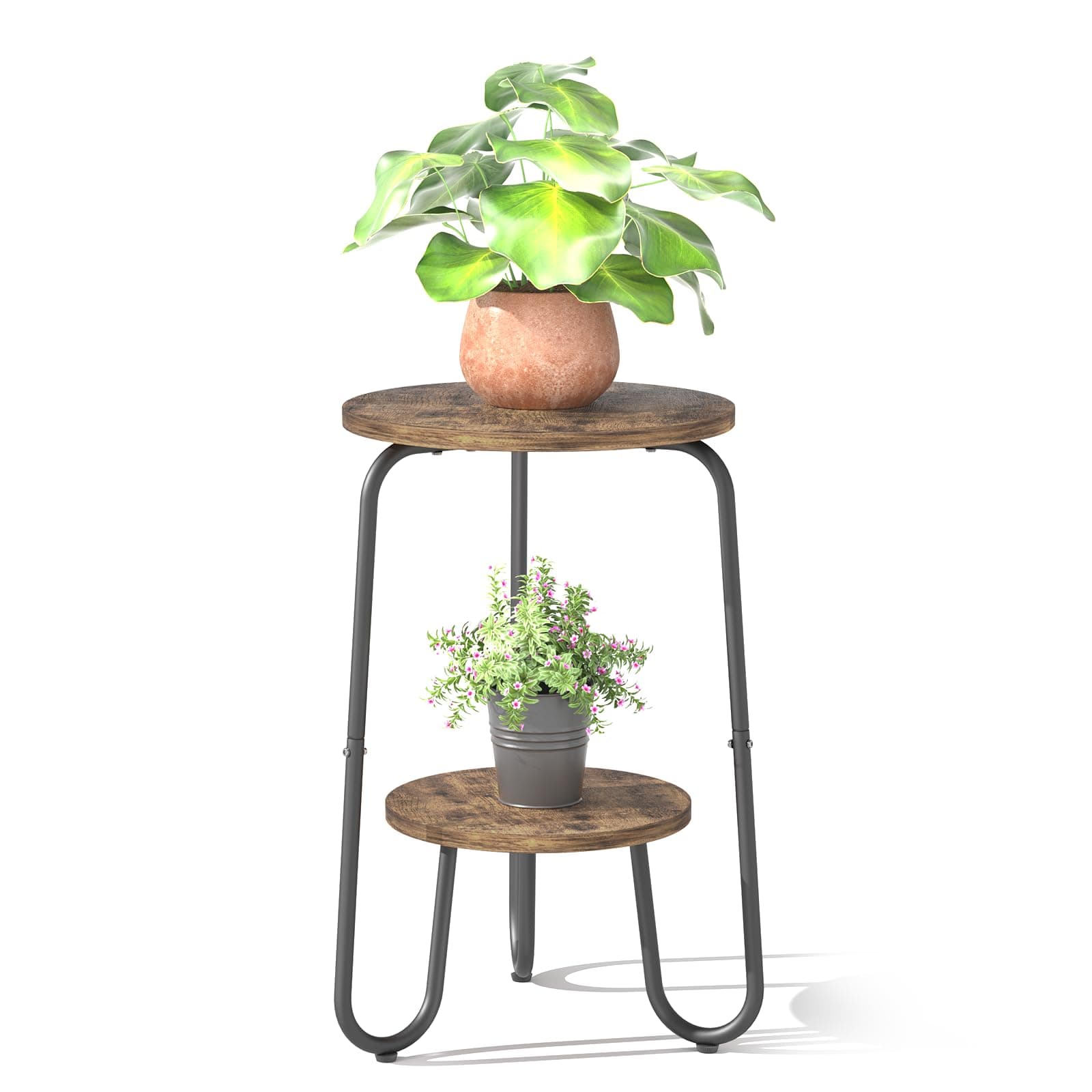 Kayfia 2 Tier Mid Century Plant Stand