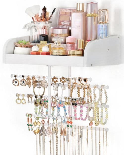 Keebofly Wall Mounted Jewelry Organizer