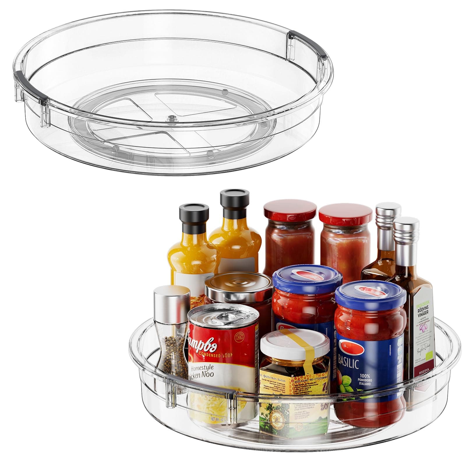 LAMU 3-Pack Lazy Susan Organizer — 9.25, 10.6, and 12 in.