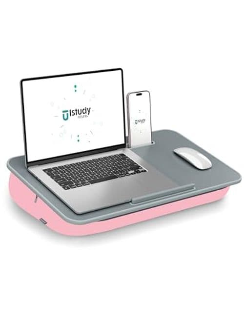 Lap Desk with Cushion and Phone Slot