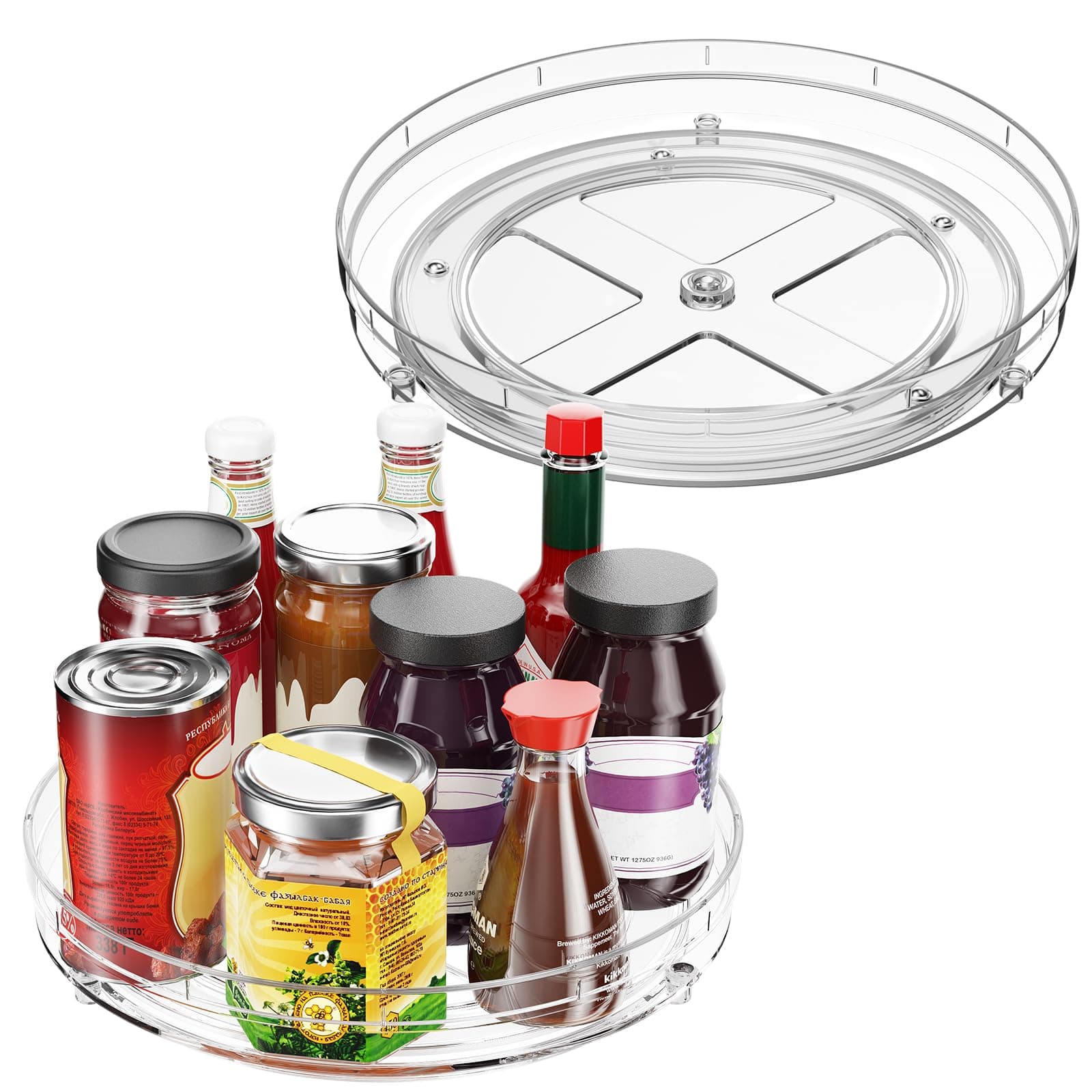 2-Tier Lazy Susan Spice Turntable