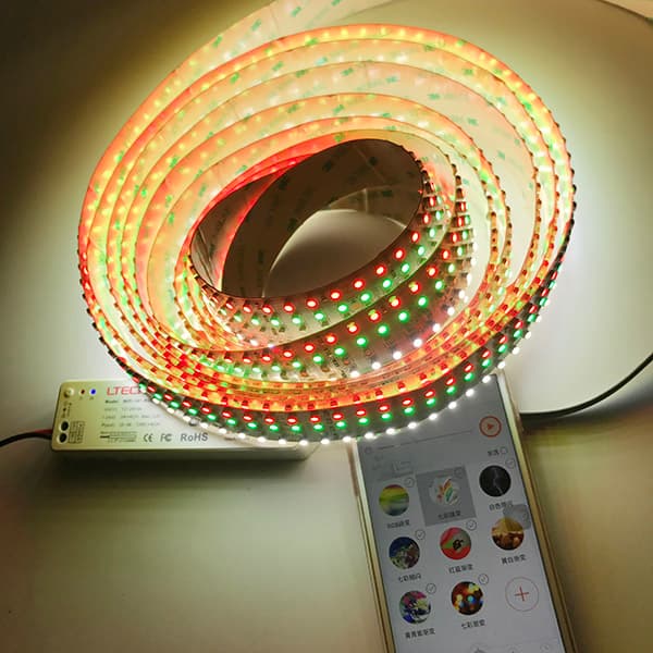 LED Light Strip with Remote (16ft, Color Changing)