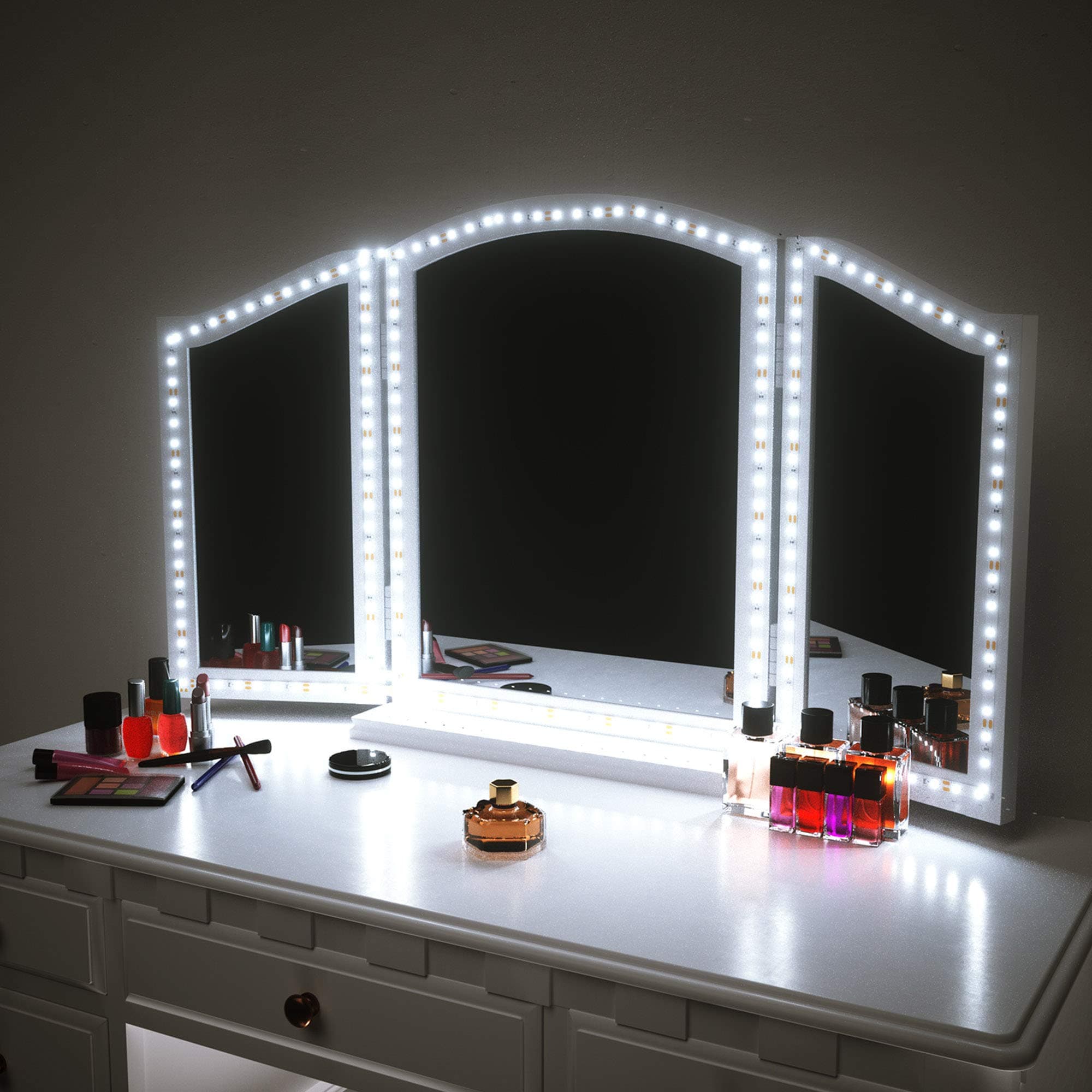 LED Strip Lights for Bathroom Mirror