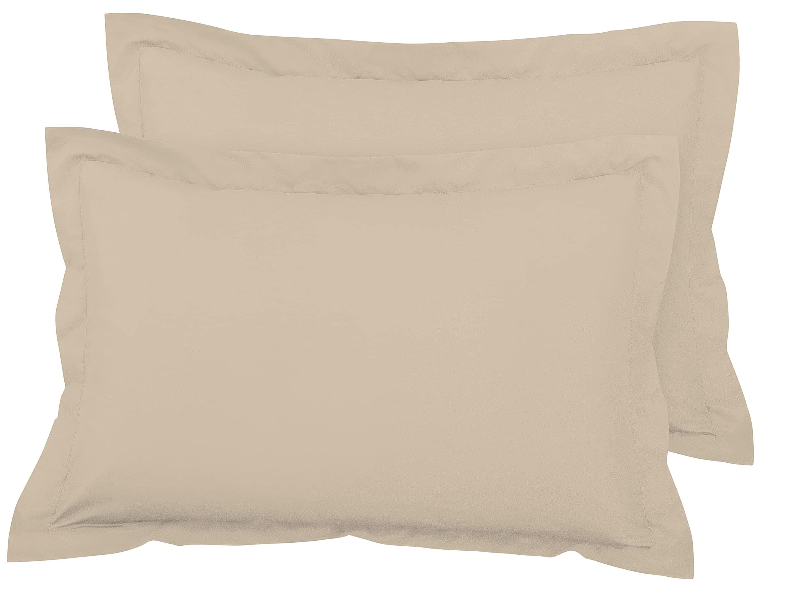 Natural Linen Pillow Sham with Ties