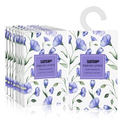 Linen Scented Drawer Sachets Freshener Set