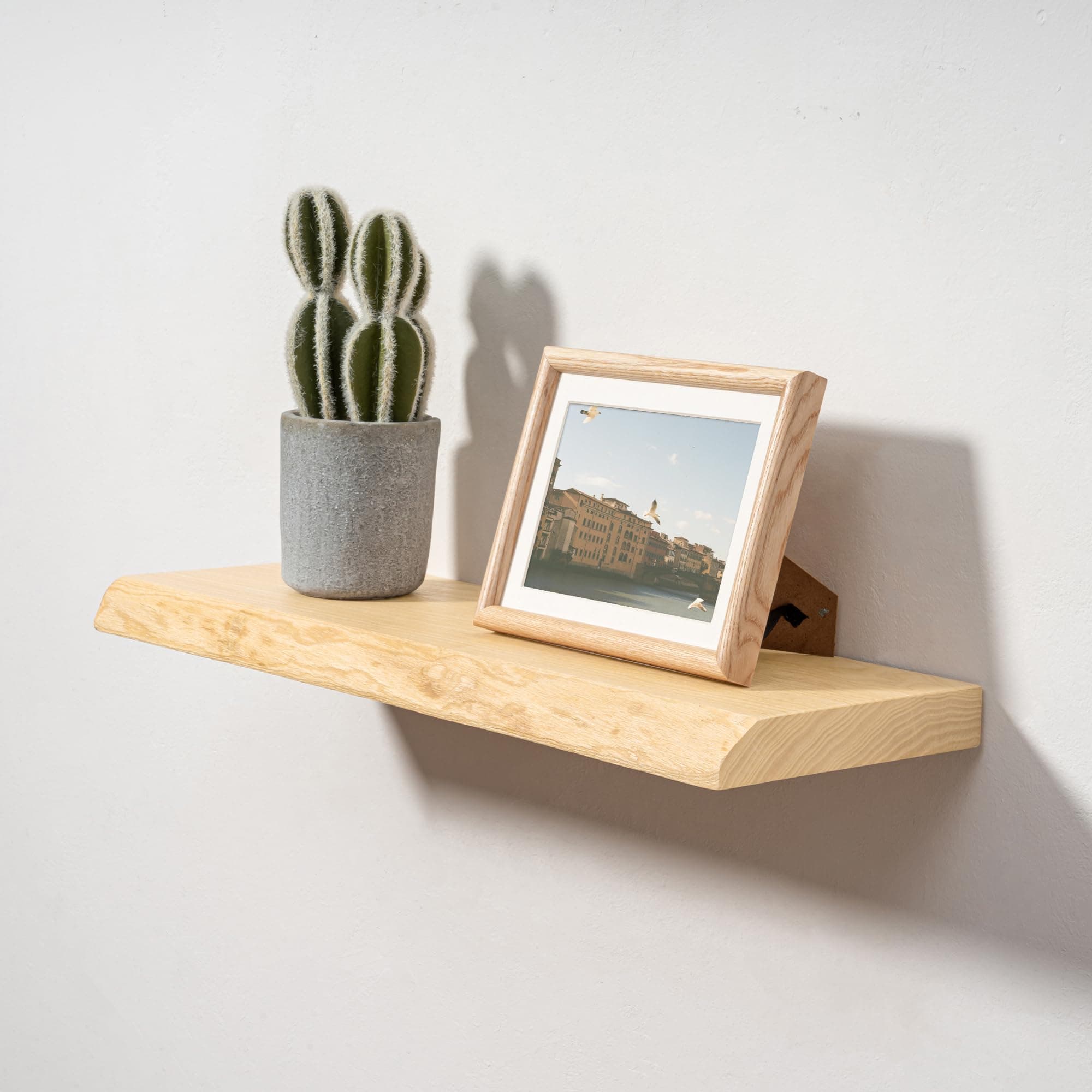 Live Edge Pine Wall Shelf 24 inch