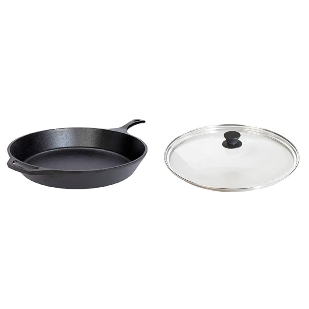 Lodge Seasoned Cast Iron Skillet, 10.25-Inch