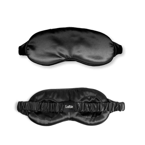 Loftie Silky Sleep Eye Mask with Eye Cups