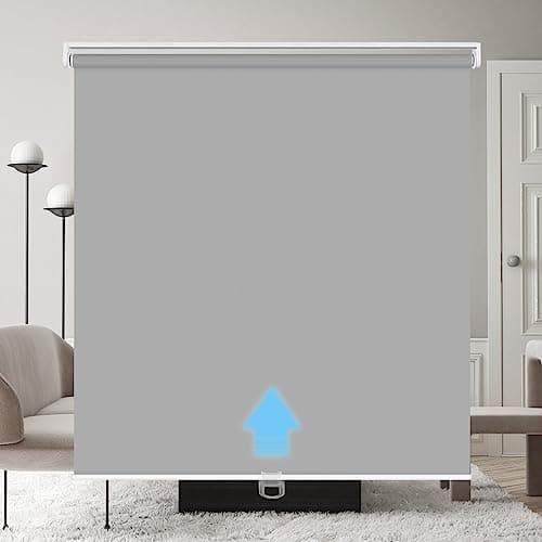 LUCKUP Cordless Blackout Roller Shade 36x72