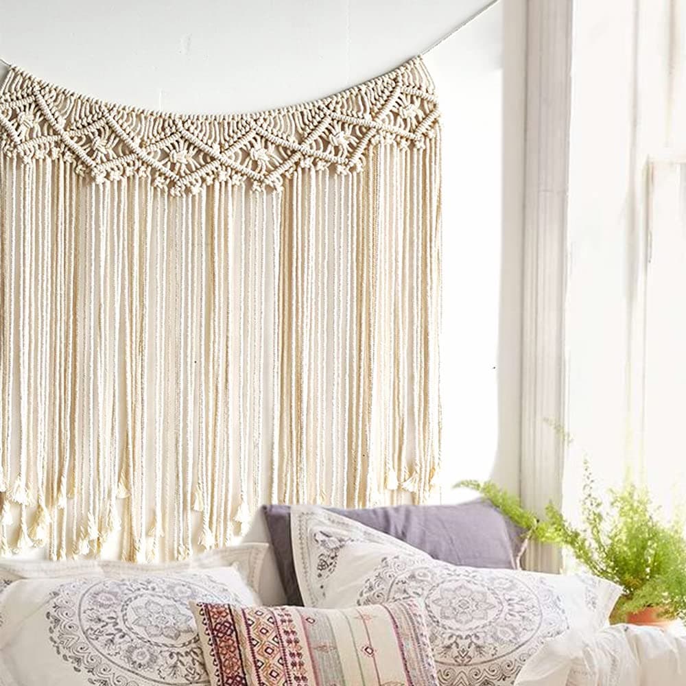 Macramé Dream Catcher Wall Hanging