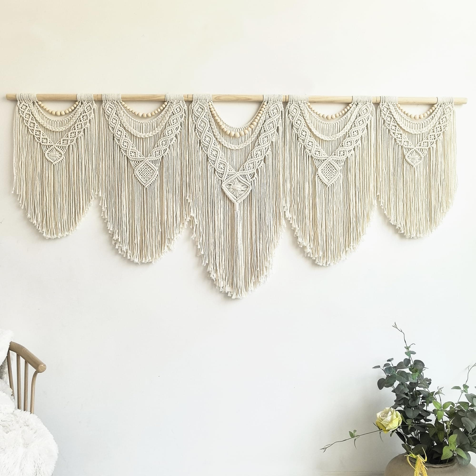 Boho Macrame Wall Hanging