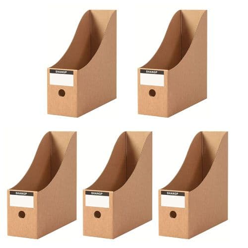 Magazine File Holder Set (6-pack, cardboard)