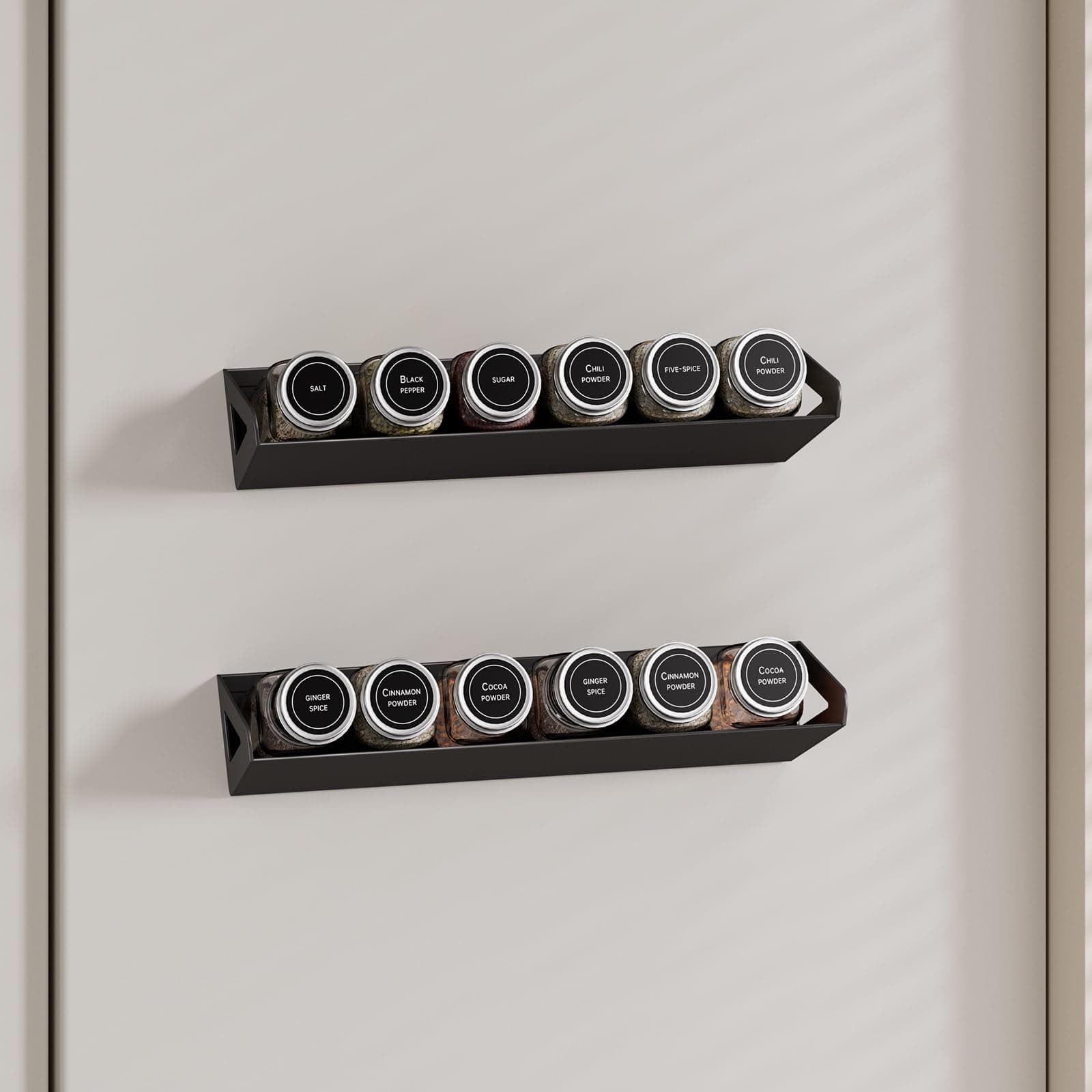 Magnetic Fridge Organizer Shelf Rack