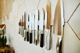 Stainless Steel Magnetic Knife Strip (16-Inch)