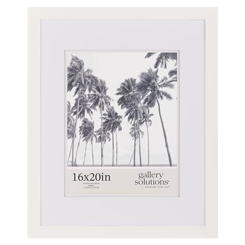 Matted Gallery Frame Set with Wide Mats