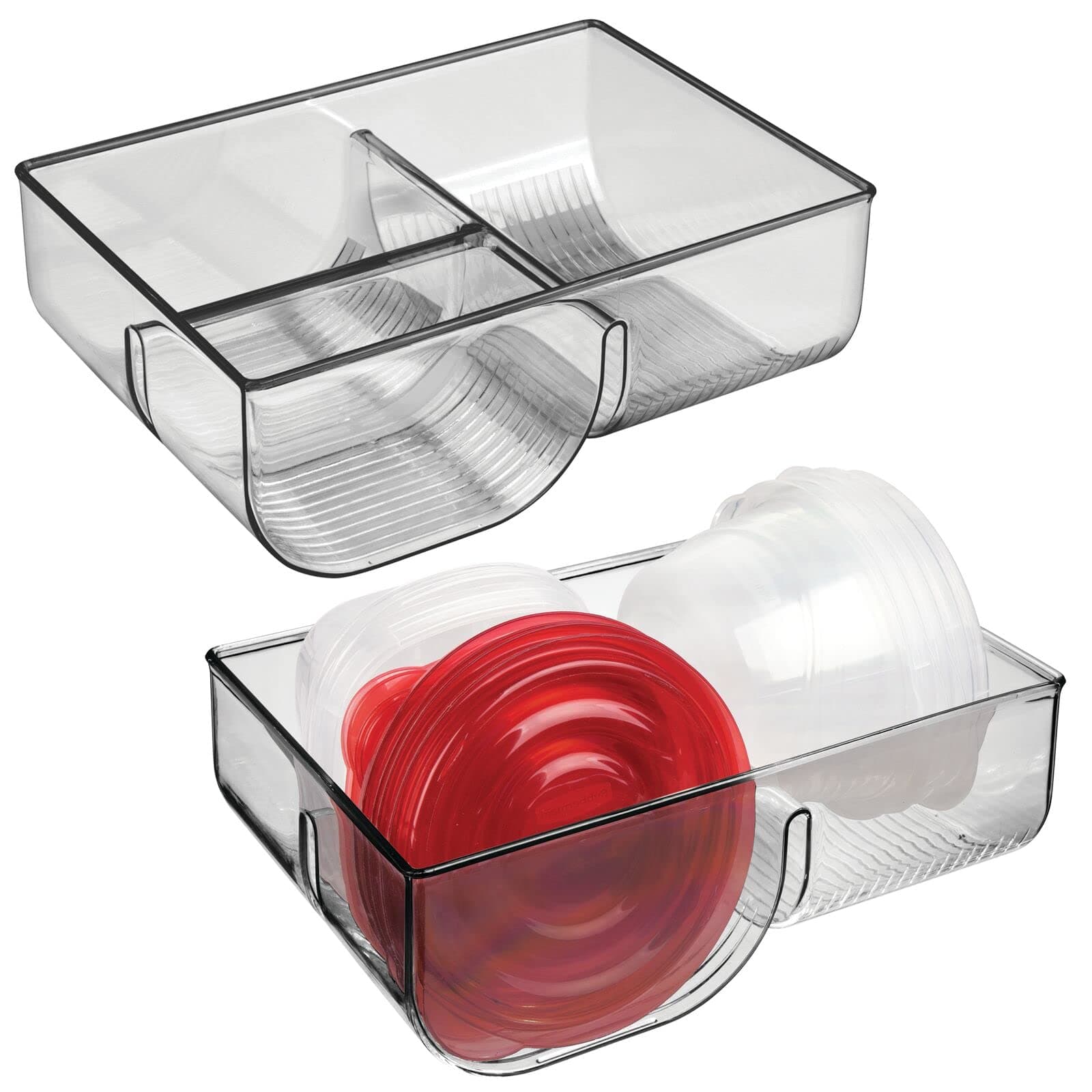 mDesign 3-Compartment Lid Holder