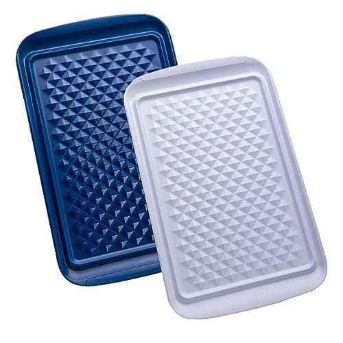 LEHAHA Melamine BBQ Prep and Serving Tray Outdoor Entertaining