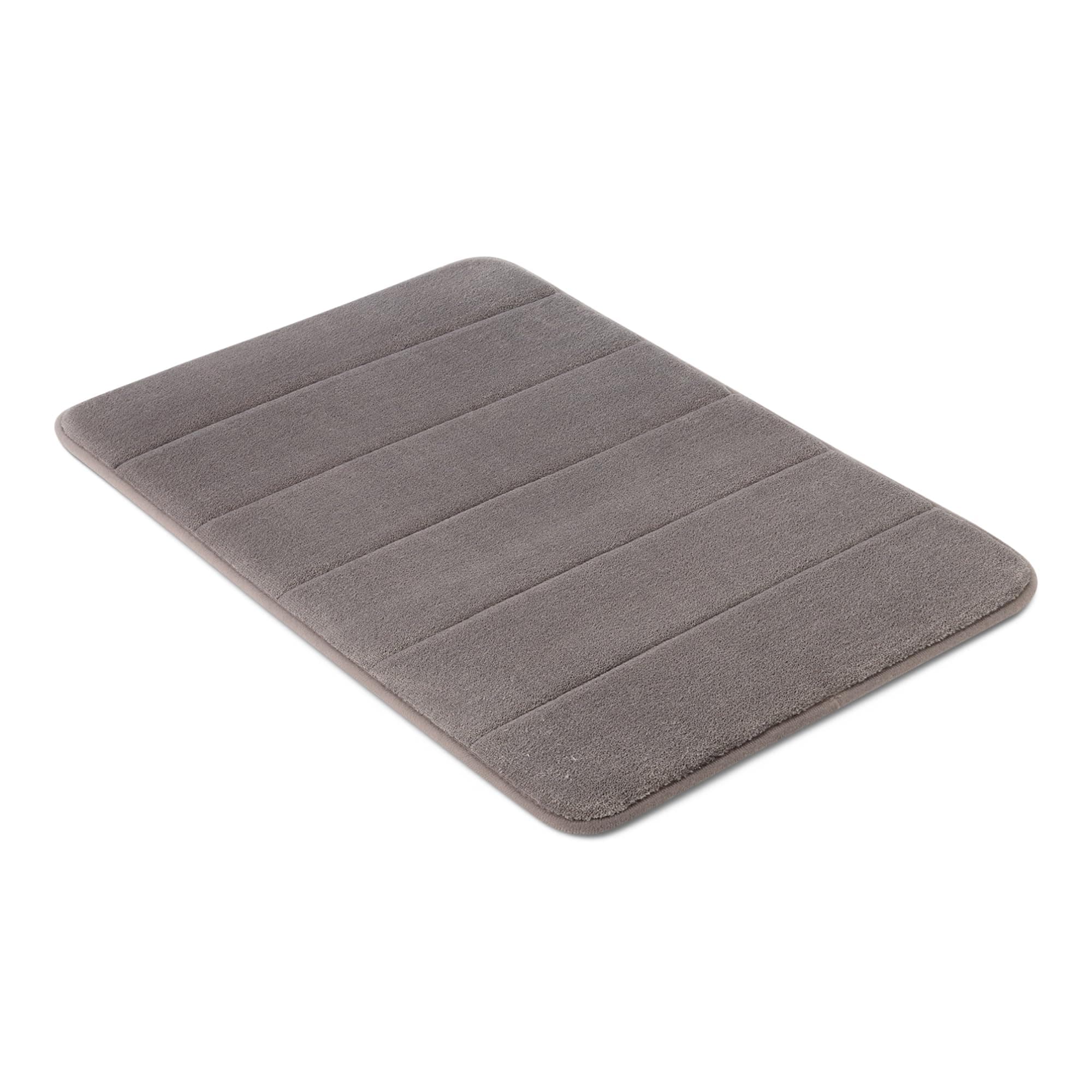 Memory Foam Bath Mat with Velvet Top