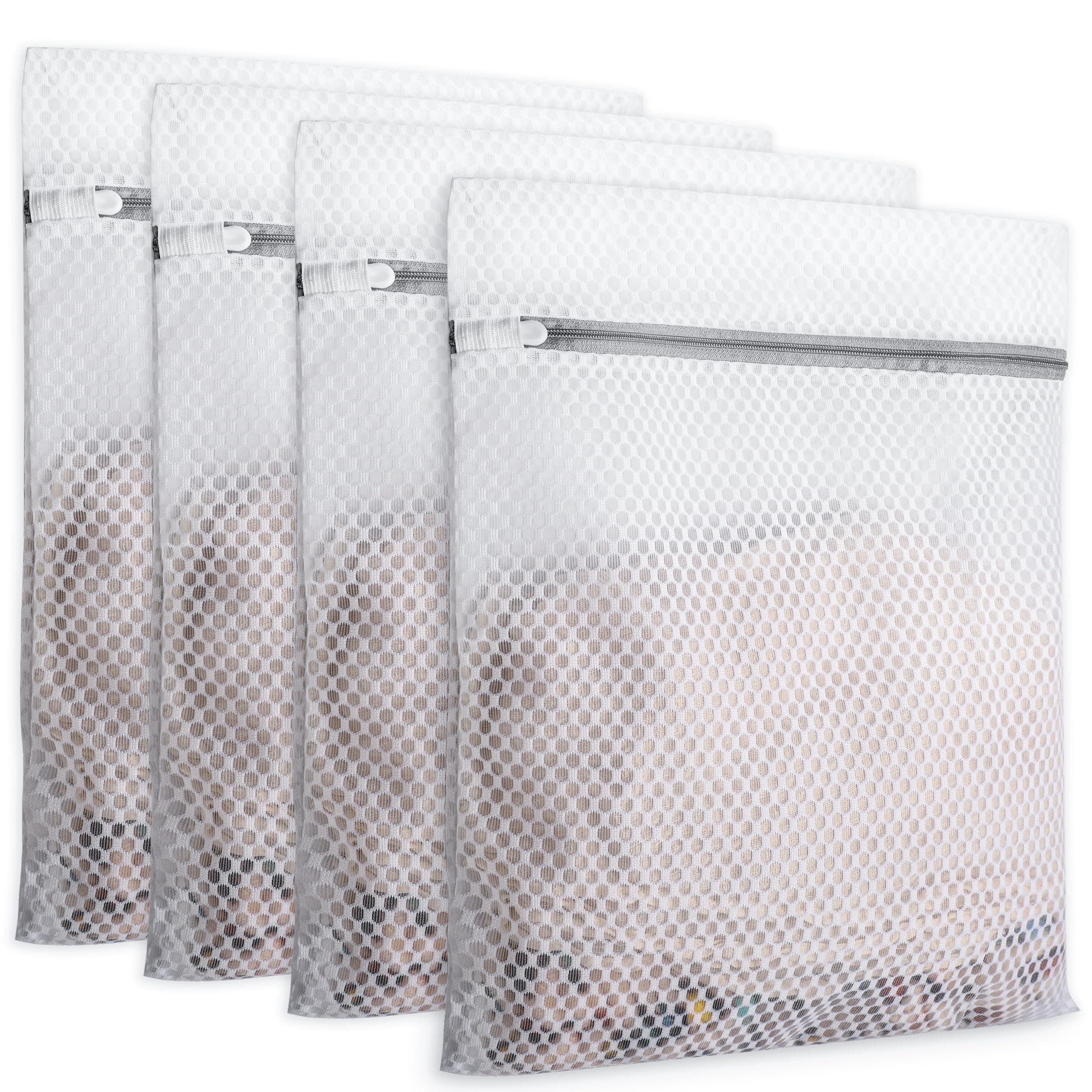 Mesh Laundry Bags (Set of 5, Assorted Sizes)