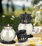 Metal Citronella Candle Lantern
