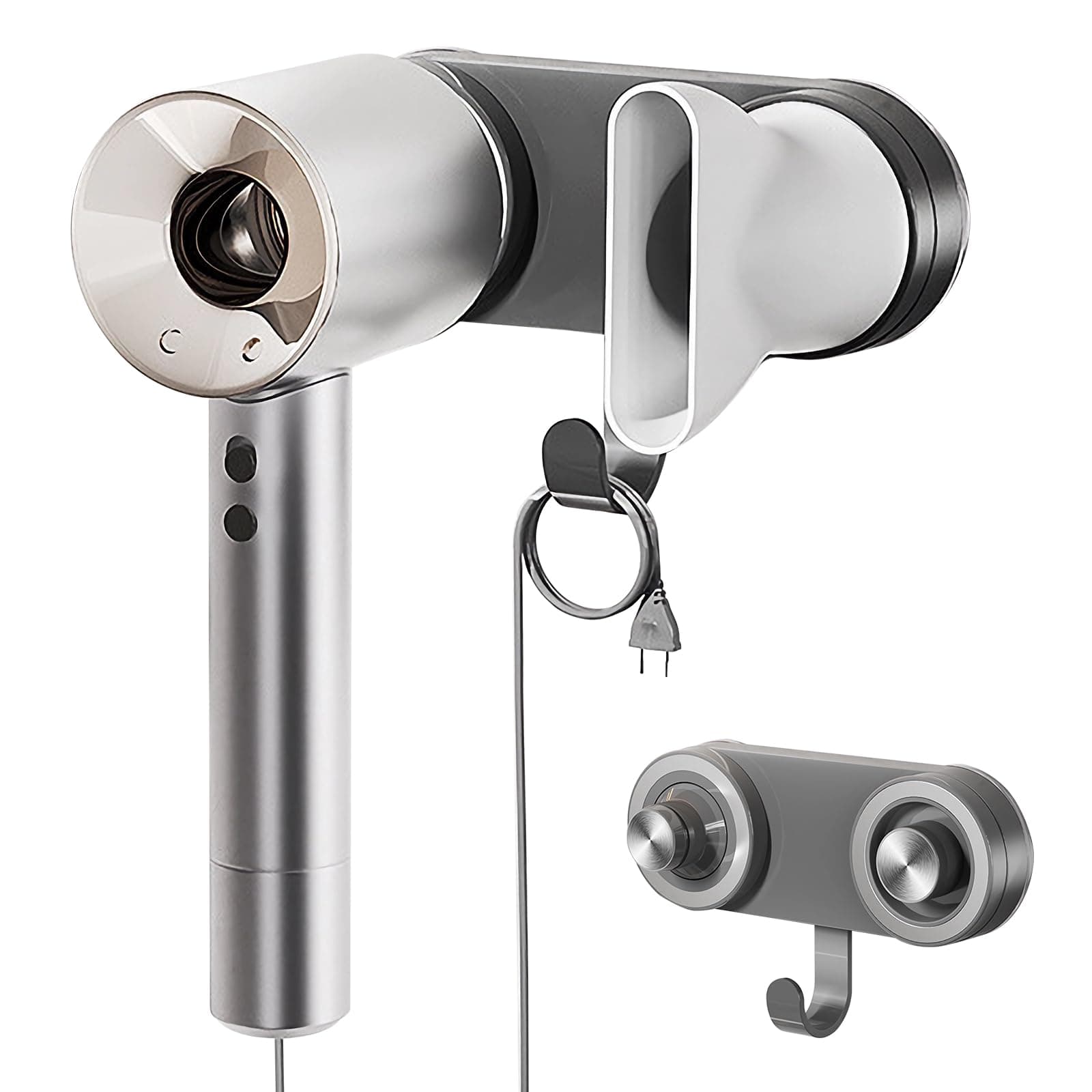 Mosuch Suction Cup Hair Dryer Holder