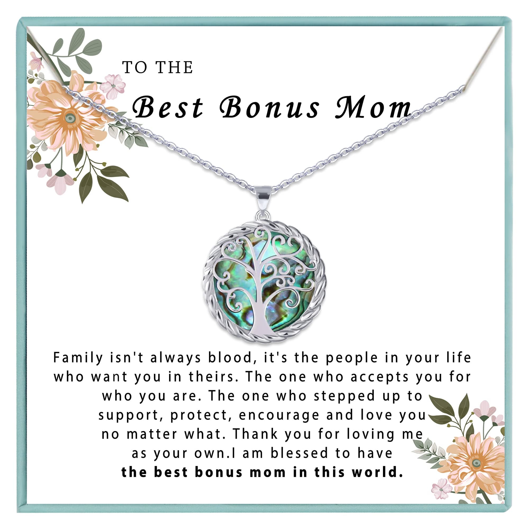 Gifts for Mom Necklace and Bracelet Set