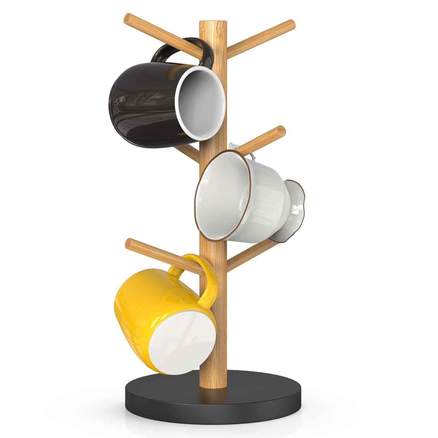 Mug Tree Holder (Matte Black Metal)