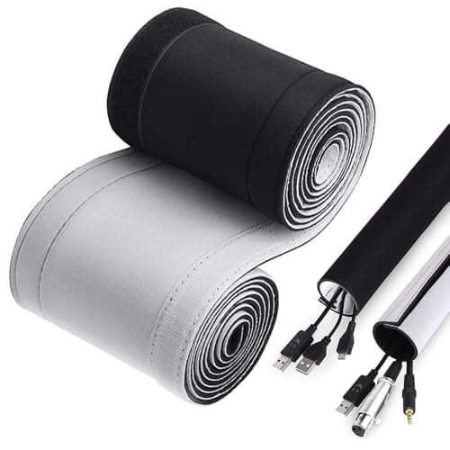 Neoprene Cable Management Sleeve Organizer