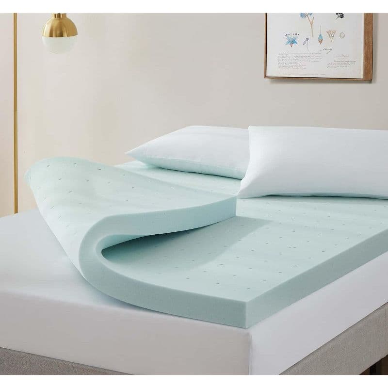 Nestl 3-Inch Cooling Gel Memory Foam Mattress Topper Queen