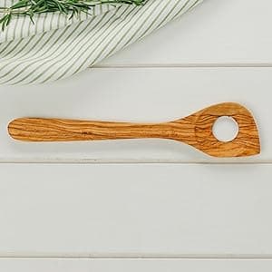 Olive Wood Cooking Spoon Set of 4